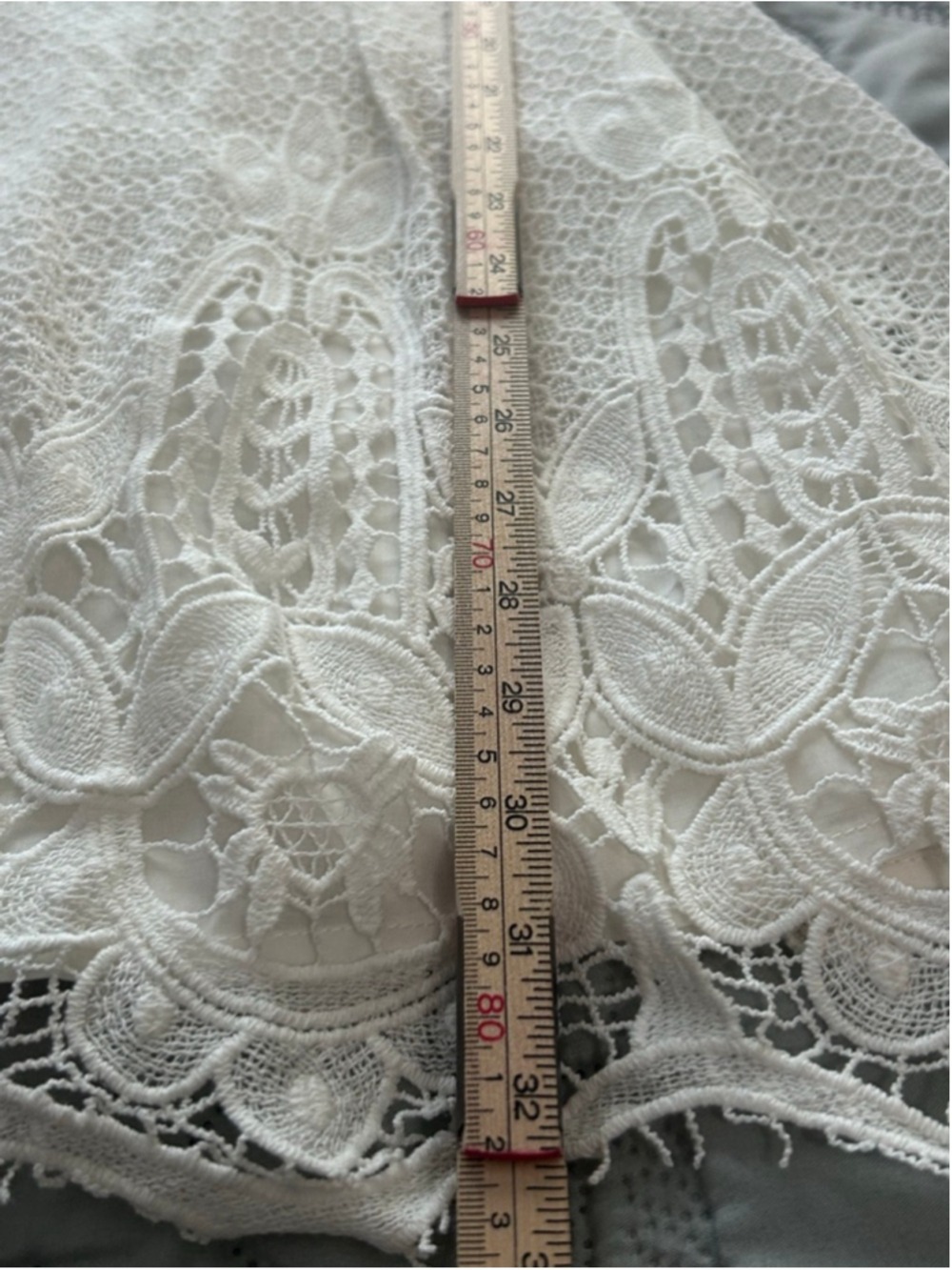 Tuckernuck Avalon Off Shoulder White Lace Mini Dress NWT Size S - Picture 11 of 11